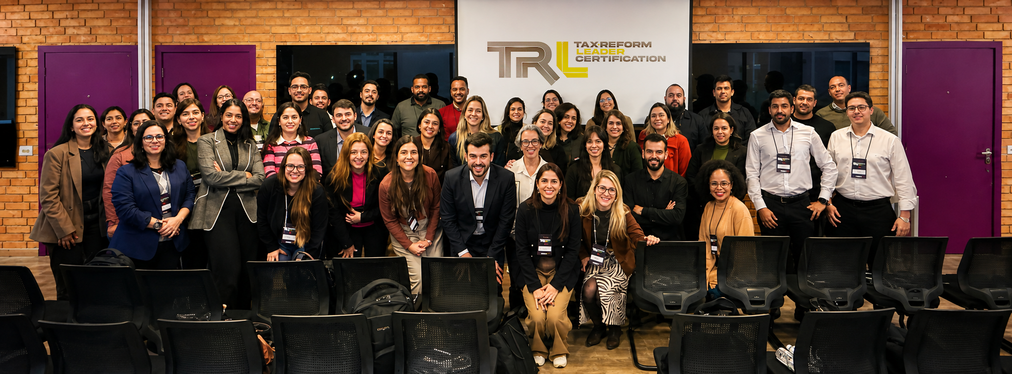 Equipe TTMS em evento de treinamento e certificação TRL